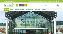 Desktop Screenshot of gartencenterschmitz.de