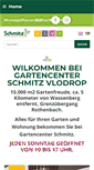 Mobile Screenshot of gartencenterschmitz.de