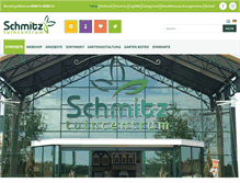 Tablet Screenshot of gartencenterschmitz.de